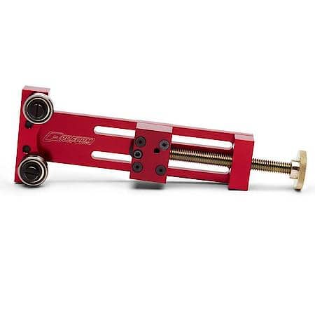 Oil Filter Cutter Tool; Fits All Filters, Red Anodized Billet Aluminum