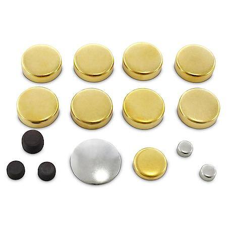 Brass Freeze Plug Kit, for Chrysler 318 to 360 V8 Engines