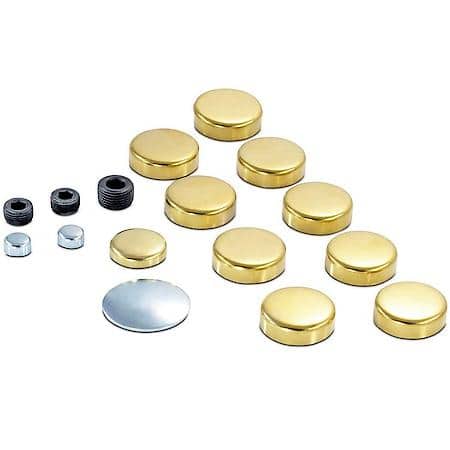 Brass Freeze Plug Kit, for Chrysler 318 to 360 V8 Engines