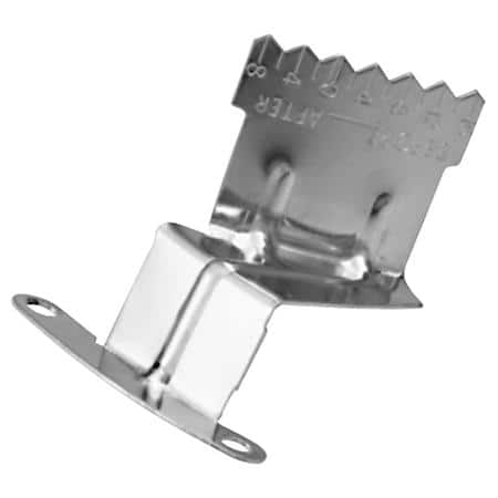 Chrome Timing Tab, Small Block 8" Balancer,fits Chevy Small Block 262 to 400 V8 Engines 1959 to 1986