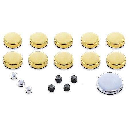 Brass Freeze Plug Kit, Chevy Small Block 400 V8 Engines