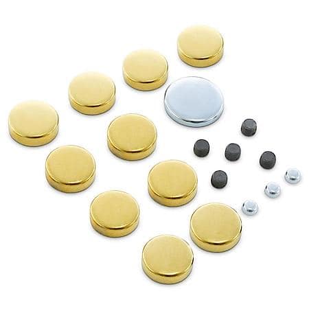 Brass Freeze Plug Kit, Chevy Small Block 400 V8 Engines