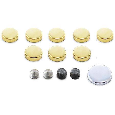 Brass Freeze Plug Kit, for Ford Small Block 351C-351M-400 V8 Engines