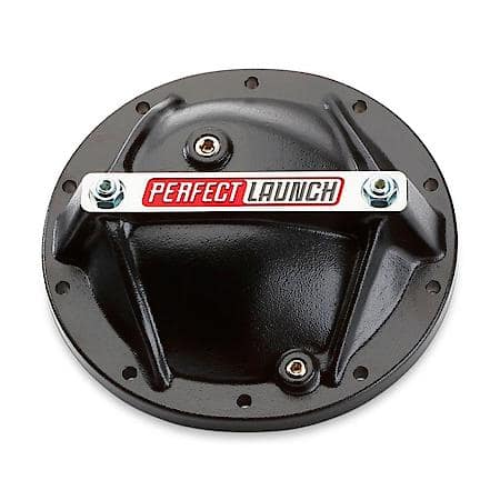 GM 10 Bolt Differential Cover, Black Finish, Reinforced aluminum