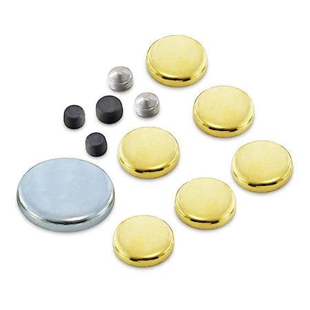 Brass Freeze Plug Kit, Ford Big Block 429 to 460 V8 Engines