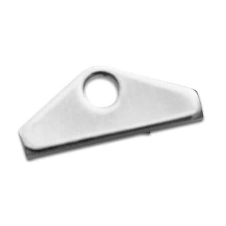 3" Flange Valve Cover Hold Downs, Chrome, For Chevy Small & Big Block, Ford 351C & 351M, 8 per Pkg
