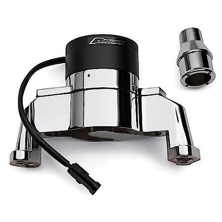 Electric Water Pump, Polished Finish, Fits Chevy Small Block Gen I