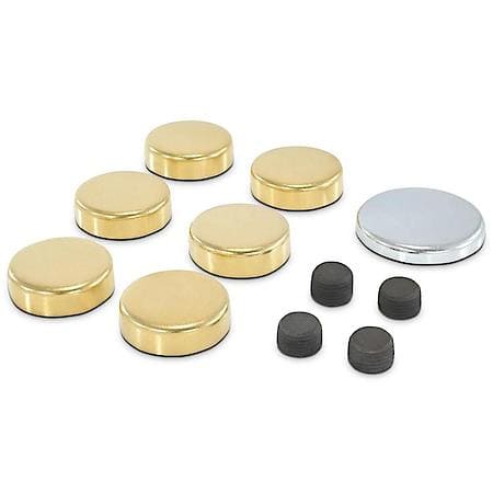 Brass Freeze Plug Kit, for Chrysler 383 to 440 V8 Engines