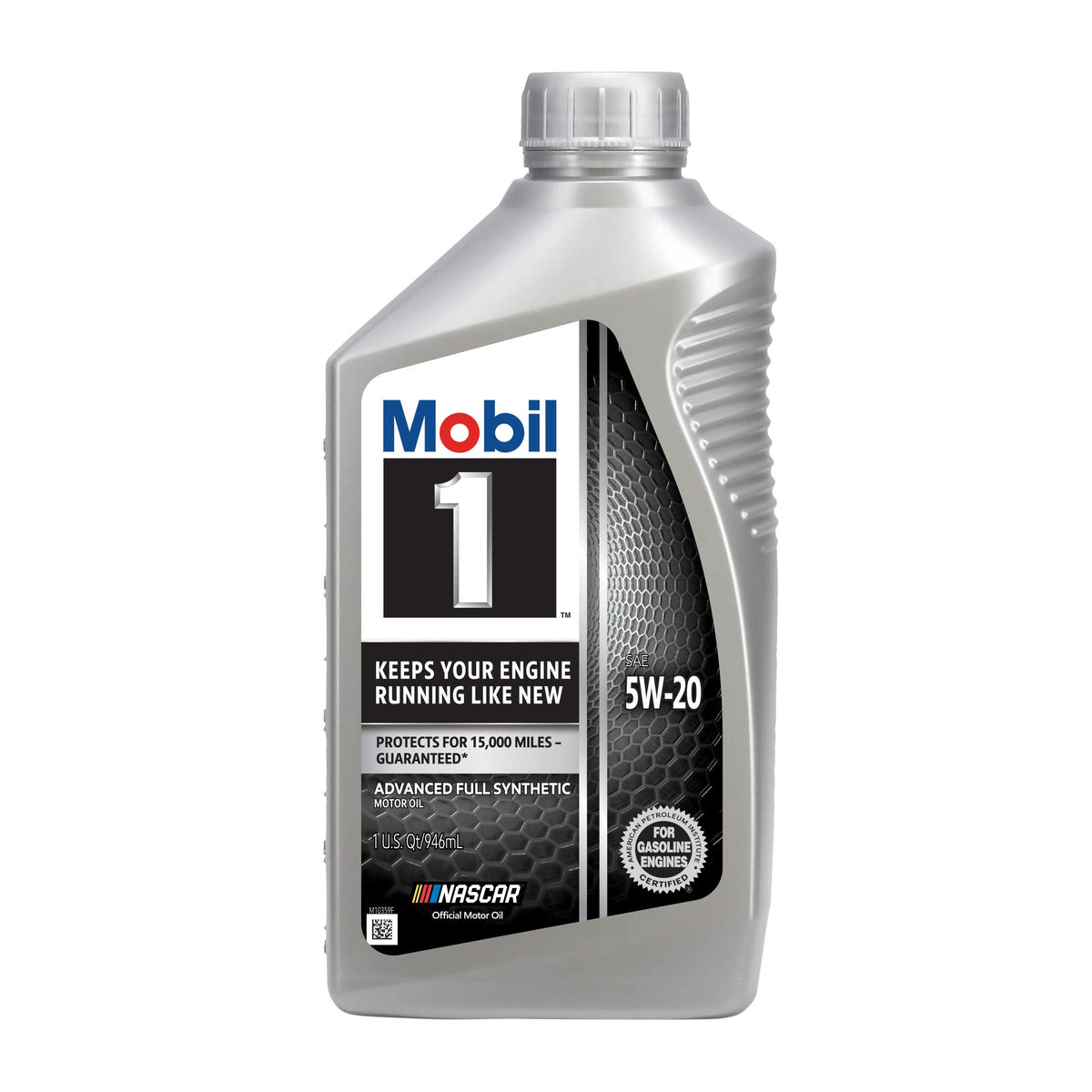 Mobil 1 Full Synthetic 5W-20 Motor Oil 1 Quart 103008