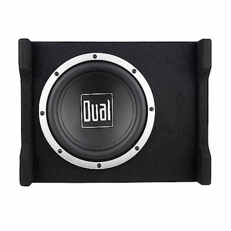 10 Inch Subwoofer With Ported Enclosure, 500 Watts Maximum Power