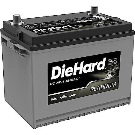 Battery : 24F Group Size, 710 CCA, 885 CA, 120 Minute Reserve Capacity