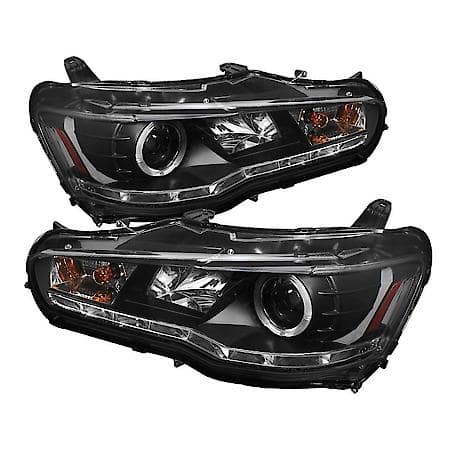 (Xtune) Dodge Ram 1500 02-05/Dodge Ram 2500/3500 03-05 Amber Crystal Headlights-