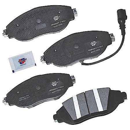 Front Brake Pads: Ceramic, Better Performance, Quiet, Low Dust - Front