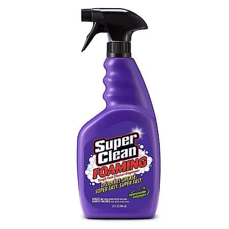 Foaming Multi-Surface All Purpose Cleaner Degreaser Spray: Biodegradable, 32 oz.