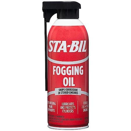Fogging Oil: Stops Corrosion in All 2-Cycle and 4-Cycle Gasoline Engines, 12 oz