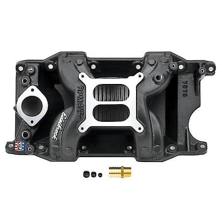 RPM Air-Gap Small Block Chrysler Black Intake Manifold