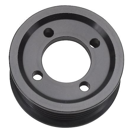 Competition Supercharger Pulley #15823 2.75 in. 6-Rib, Black Anodized