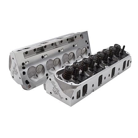 Small-Block Ford E-205 Cylinder Head with Flat Tappet Camshaft, Set of 2