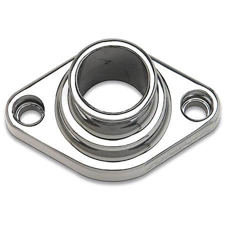Straight Polished Aluminum Waterneck for Chevy 4.3L V6 & Chevy V8