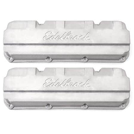 Glidden Victor Valve Covers: Ford 351M-400 & 351C V8, Cast Aluminum, Set Of Two