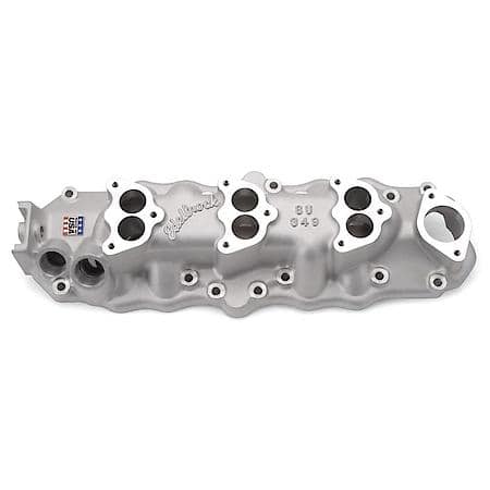 Triple Deuce Intake Manifold for 1949-53 Ford Flathead, Satin Finish