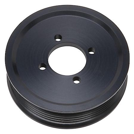 Competition Supercharger Pulley #15824 3.875 in. 6-Rib, Black Anodized