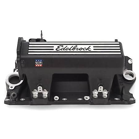 Pro-Flo XT Small Block Chevy EFI Black Intake Manifold