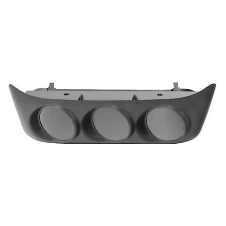 Gauge Mount; Dash Console Lower; Triple; 2 1/16"; Mitsubishi EVO 8 03-07