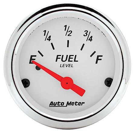 Gauge; Fuel Level; 2 1/16"; 0Oe To 90Of; Electric; Arctic White
