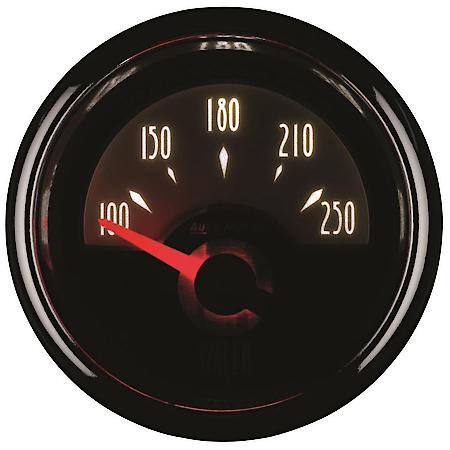Gauge; Water Temperature; 2 1/16"; 250 Deg. F; Electric; Cruiser