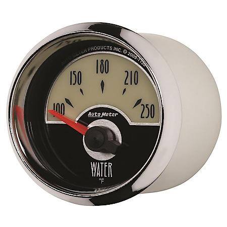 Gauge; Water Temperature; 2 1/16"; 250 Deg. F; Electric; Cruiser