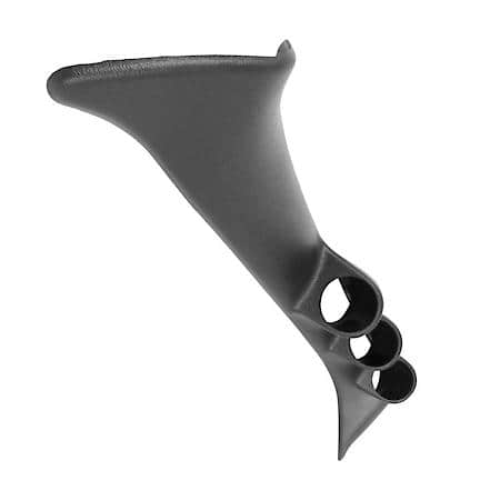 Gauge Mount; A-Pillar; Full; Triple; 2 1/16"; Ford E Series 92-02