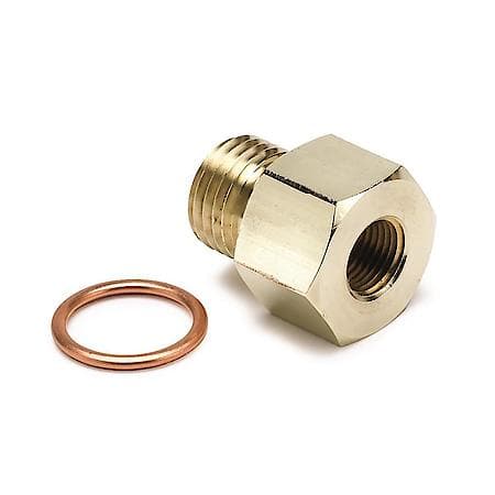Fitting; Adapter; Metric; M14X1.5 Male To 1/8" NPTF Female; Brass