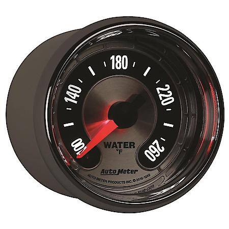 Gauge; Water Temperature; 2 1/16"; 260 Deg. F; Digital Stepper Motor; American Muscle