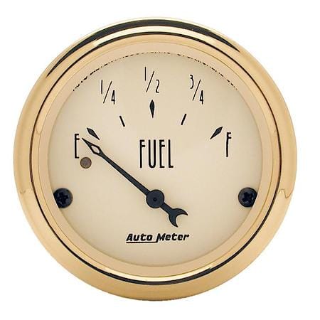 Gauge; Fuel Level; 2 1/16"; 240Oe To 33Of; Electric; Golden Oldies