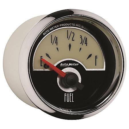 Gauge; Fuel Level; 2 1/16"; 0Oe To 90Of; Electric; Cruiser