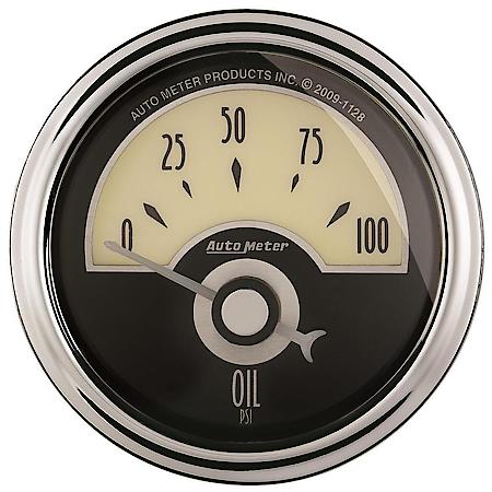 Gauge; Oil Press; 2 1/16"; 100 PSI; Electric; Cruiser AD