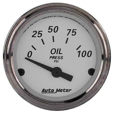 Gauge; Oil Press; 2 1/16"; 100 PSI; Electric; American Platinum
