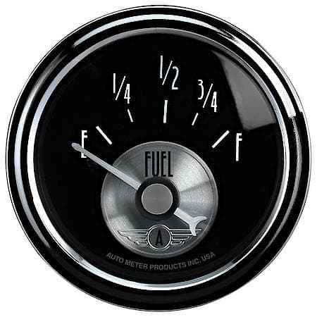 Gauge; Fuel Level; 2 1/16"; 0Oe To 90Of; Electric; Prestige Black Diamond