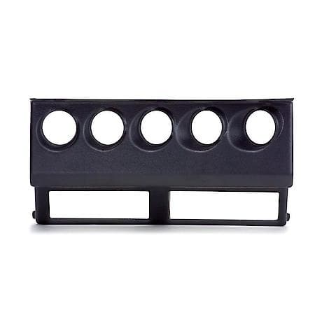 Gauge Mount; Direct Fit; Gauge Panel (2 1/16" X5); Jeep Wrangler 87-95 YJ