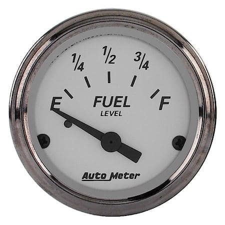 Gauge; Fuel Level; 2 1/16"; 73Oe To 10Of; Electric; American Platinum