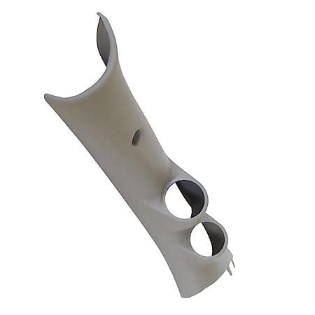 Gauge Mount; A-Pillar; Full; Dual; 2 1/16"; Tan; Dodge Ram 10+