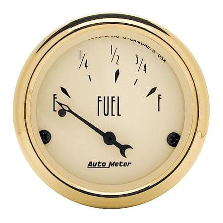 Gauge; Fuel Level; 2 1/16"; 73Oe To 10Of; Electric; Golden Oldies