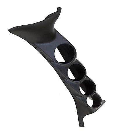 Gauge Mount; A-Pillar; Full; Quad; 2 1/16"; Ford Super Duty 99-07