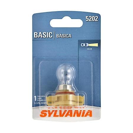 5202 Basic: Halogen Fog Bulb, Basic Performance, 1 Pack
