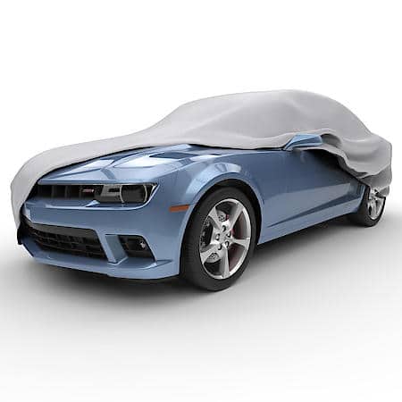 Rain Barrier Car Cover, Size 5: Fits up to 22' L, Water Resistant, Breathable