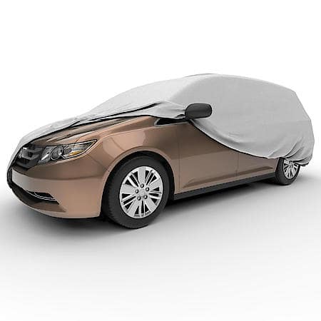 Ultra Van Cover, Gray, Fits Mini Vans up to 18' L, 3 Layer, Water Resistant