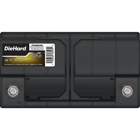 Battery : T6 Group Size, 720 CCA, 900 CA, 60 Amp Hour Capacity