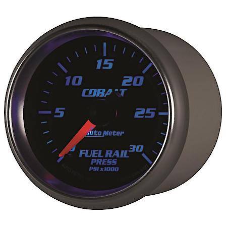 Gauge; Rail Pressure (Ram 5.9L); 2 1/16"; 30K PSI; Digital Stepper Motor; Cobal