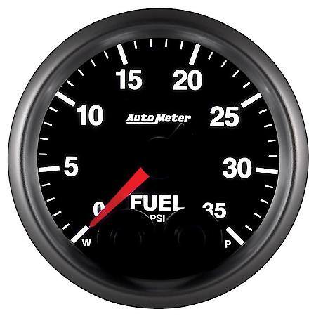 Gauge; Fuel Press; 2 1/16"; 35 PSI; Stepper Motor With Peak/Warn; Elite